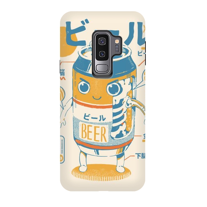 Galaxy S9 plus StrongFit Beer Can X-Ray by Ilustrata