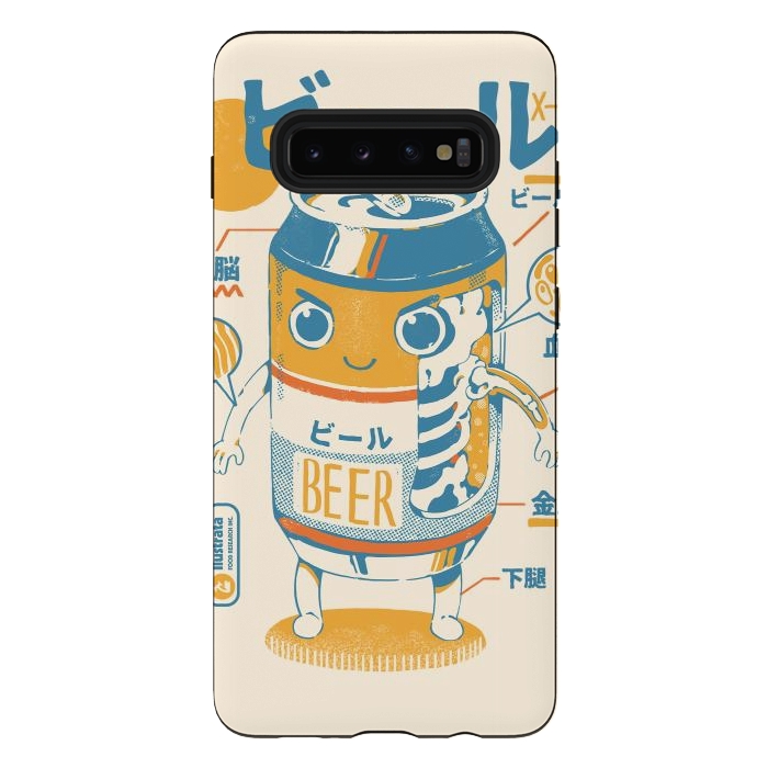 Galaxy S10 plus StrongFit Beer Can X-Ray by Ilustrata