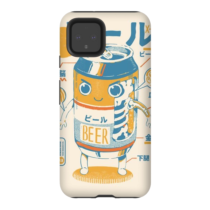 Pixel 4 StrongFit Beer Can X-Ray by Ilustrata