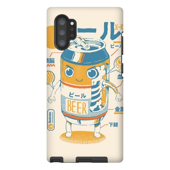 Galaxy Note 10 plus StrongFit Beer Can X-Ray by Ilustrata