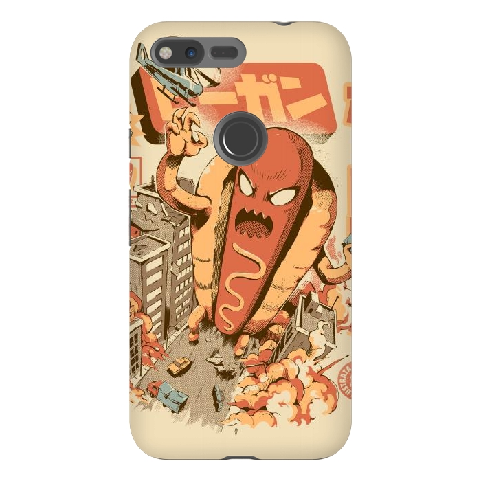 Pixel XL StrongFit Great Hot Dog by Ilustrata
