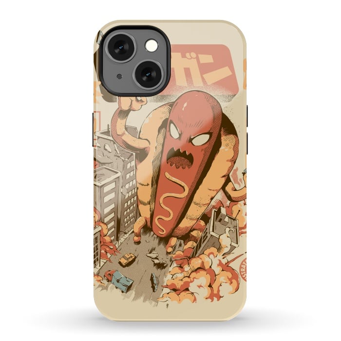 iPhone 13 StrongFit Great Hot Dog por Ilustrata