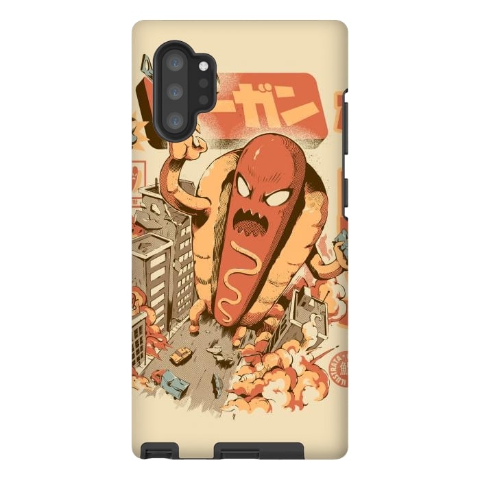 Galaxy Note 10 plus StrongFit Great Hot Dog by Ilustrata