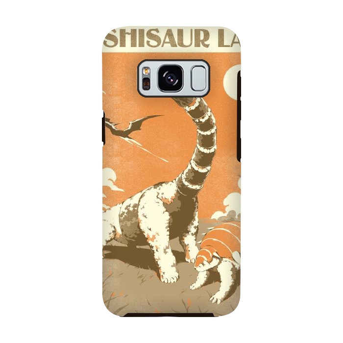 Galaxy S8 StrongFit Sushisaur Land by Ilustrata