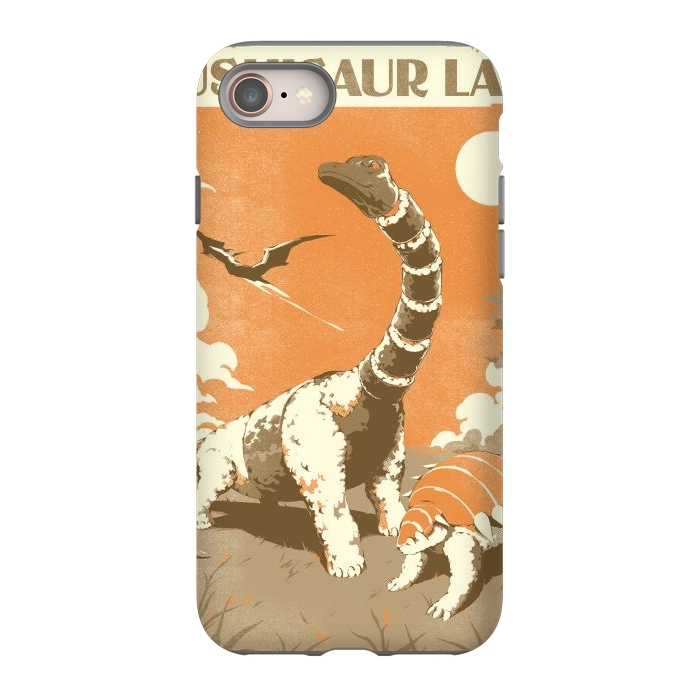 iPhone 8 StrongFit Sushisaur Land by Ilustrata