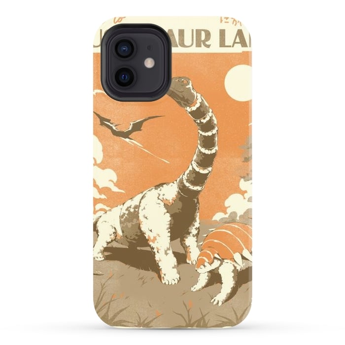iPhone 12 StrongFit Sushisaur Land by Ilustrata