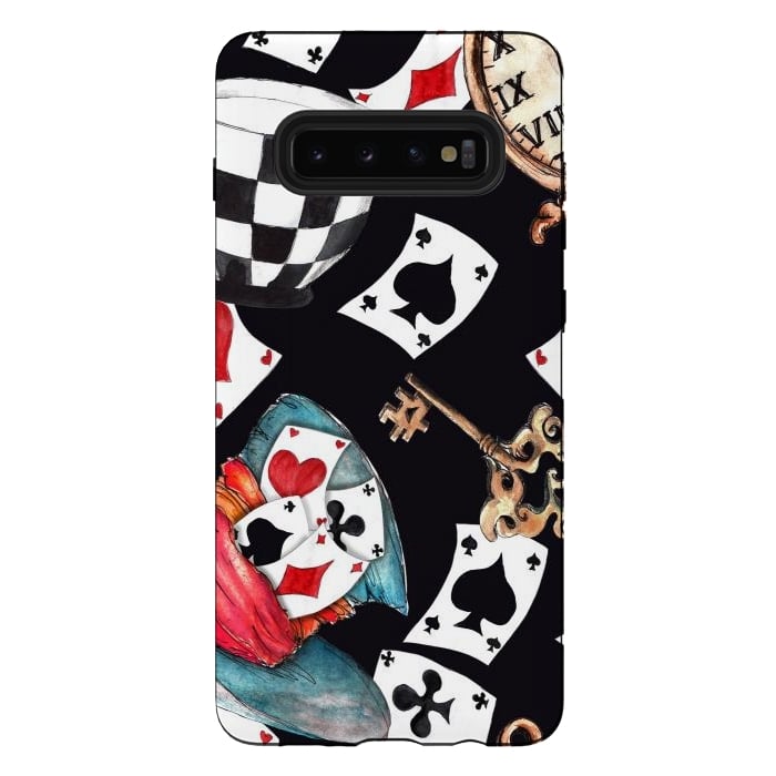 Galaxy S10 plus StrongFit playing cards-ALice by haroulita