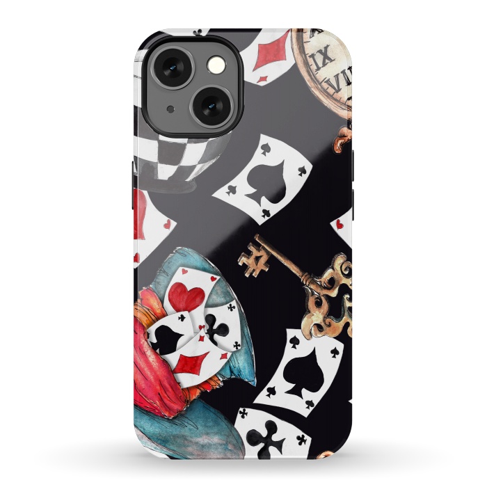 iPhone 13 StrongFit playing cards-ALice by haroulita