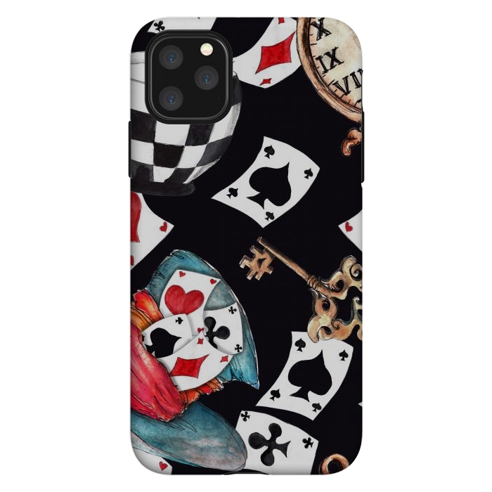 iPhone 11 Pro Max StrongFit playing cards-ALice by haroulita