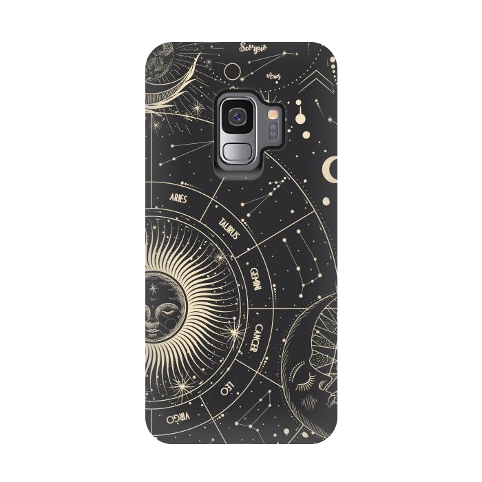 Galaxy S9 StrongFit celestial moon and sun by haroulita