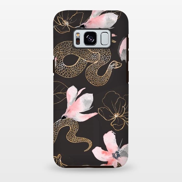 Galaxy S8 plus StrongFit gold snake by haroulita