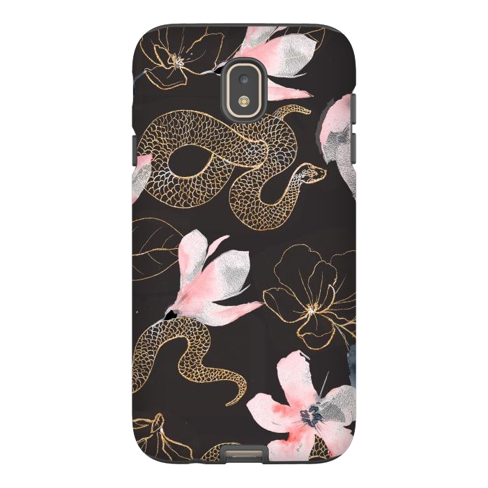 Galaxy J7 StrongFit gold snake by haroulita