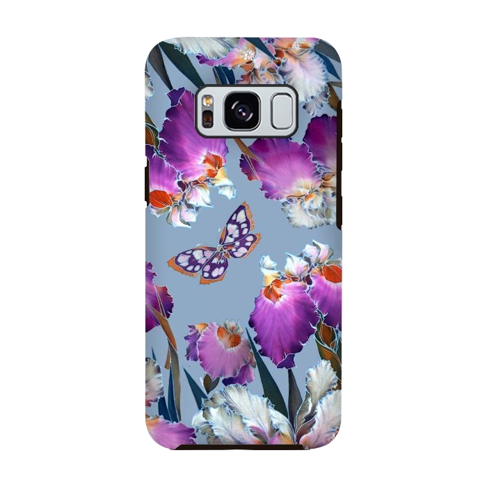Galaxy S8 StrongFit purple lilac flowers by haroulita