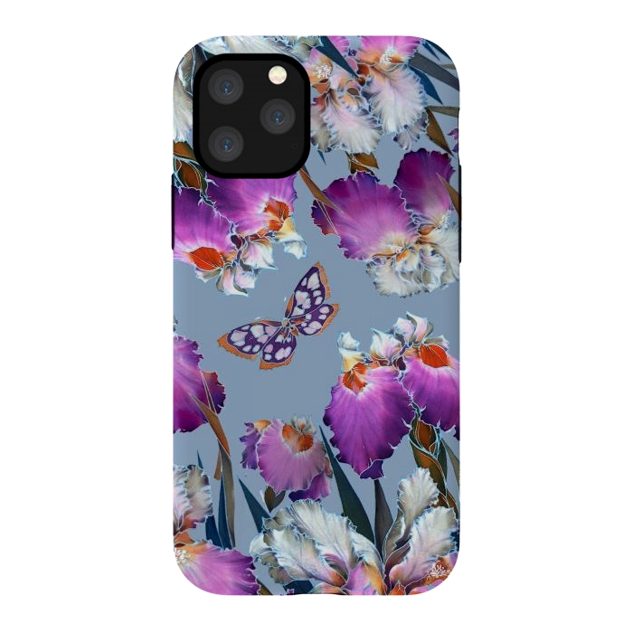iPhone 11 Pro StrongFit purple lilac flowers by haroulita