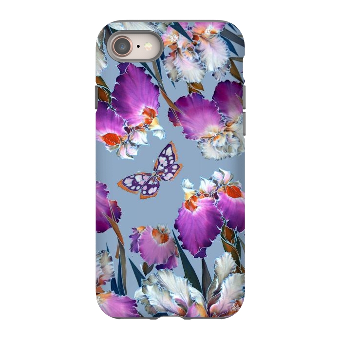 iPhone SE StrongFit purple lilac flowers by haroulita