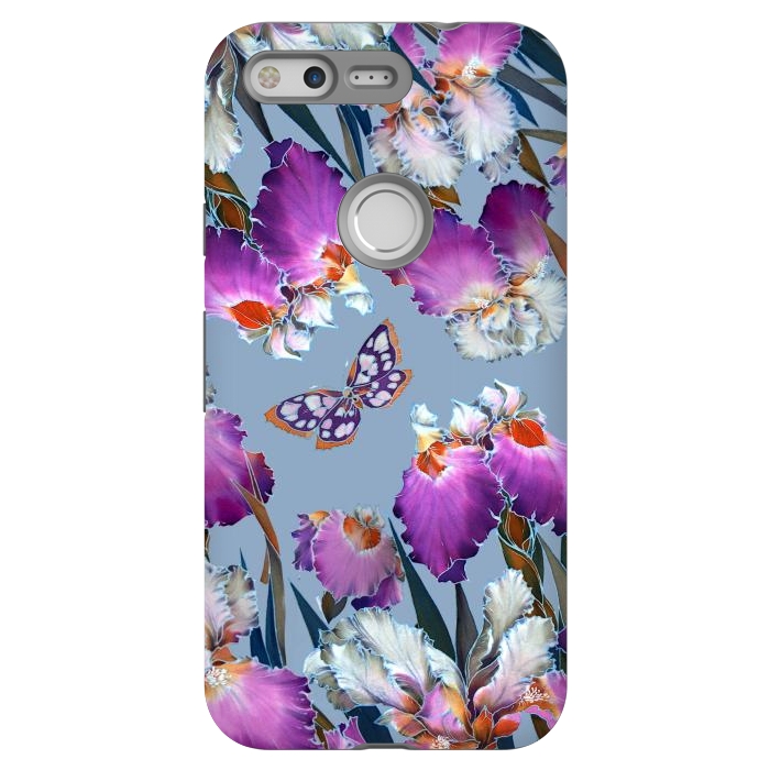 Pixel StrongFit purple lilac flowers by haroulita