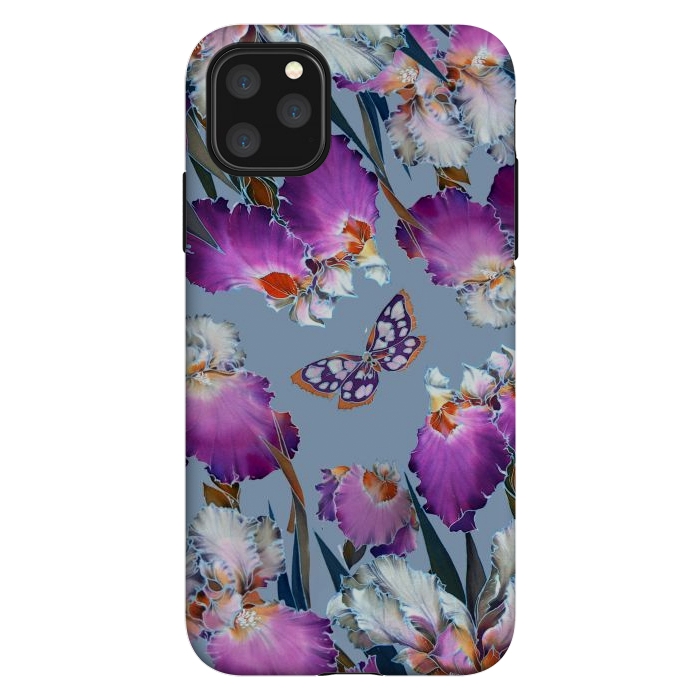 iPhone 11 Pro Max StrongFit purple lilac flowers by haroulita