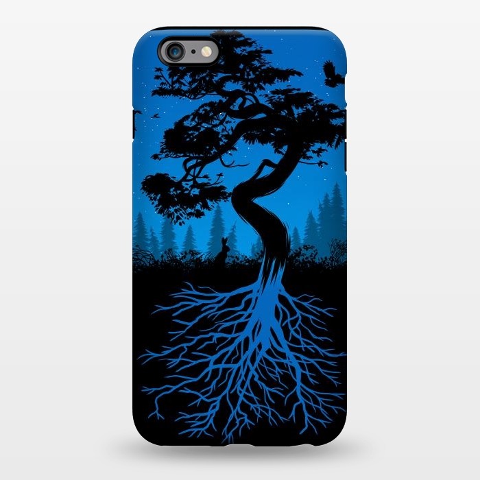 iPhone 6/6s plus StrongFit Bonsai roots at night by Alberto
