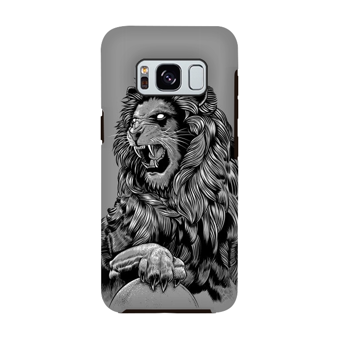 Galaxy S8 StrongFit Statue lion by Alberto