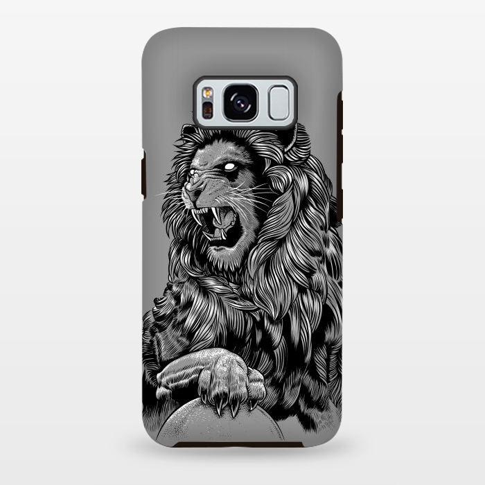Galaxy S8 plus StrongFit Statue lion by Alberto