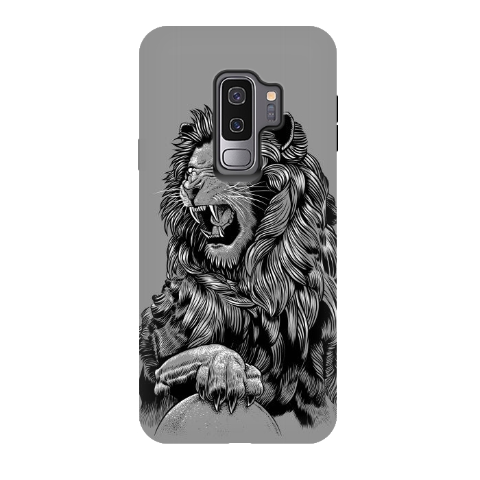 Galaxy S9 plus StrongFit Statue lion by Alberto