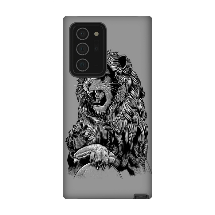 Galaxy Note 20 Ultra StrongFit Statue lion by Alberto