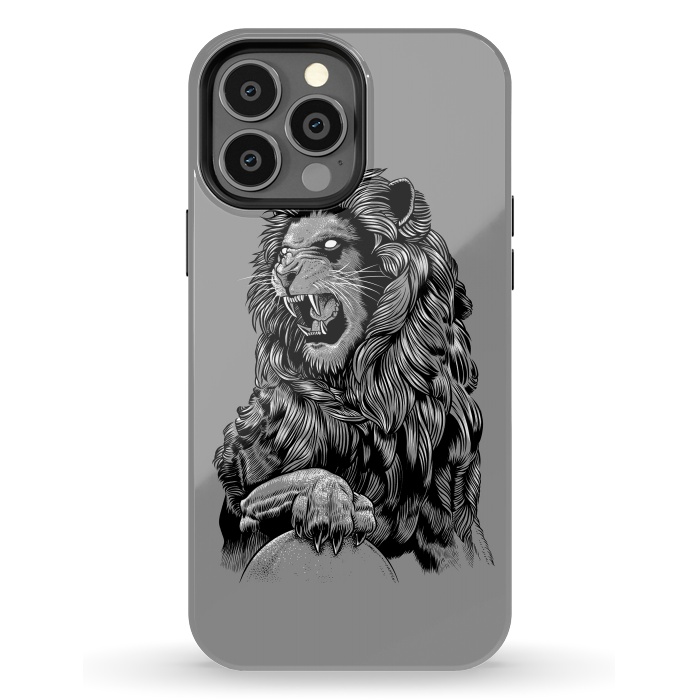 iPhone 13 Pro Max StrongFit Statue lion by Alberto
