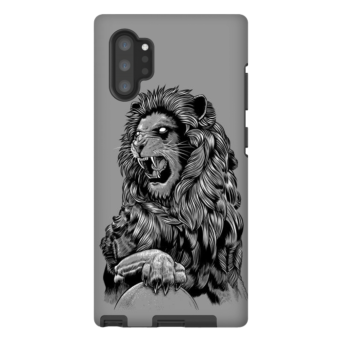Galaxy Note 10 plus StrongFit Statue lion by Alberto