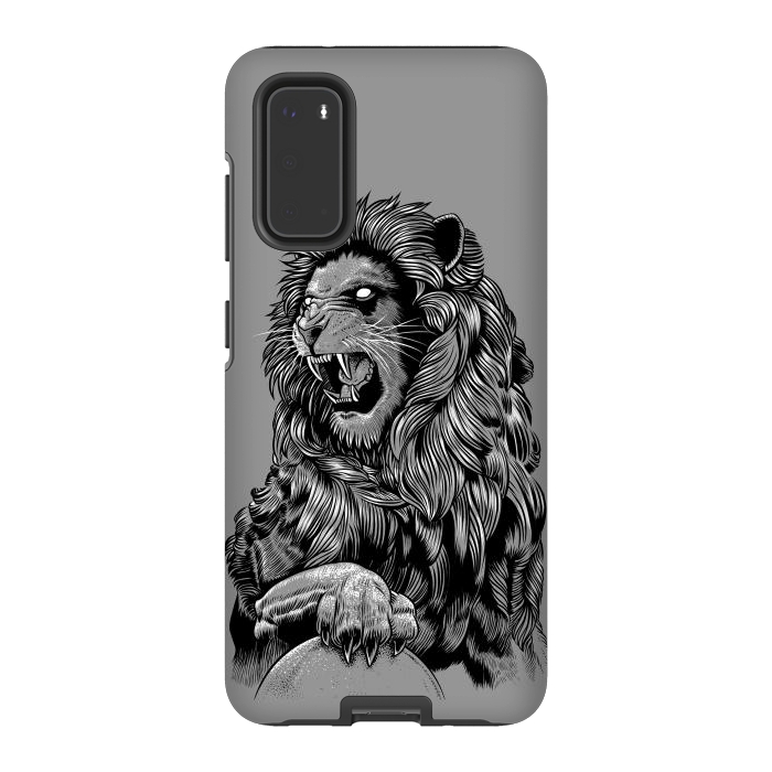 Galaxy S20 StrongFit Statue lion by Alberto