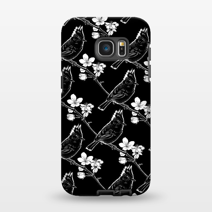 Galaxy S7 EDGE StrongFit Pattern Sparrow by Alberto