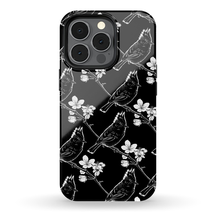 iPhone 13 pro StrongFit Pattern Sparrow by Alberto