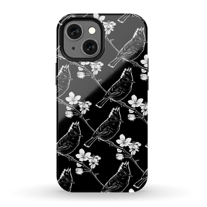 iPhone 13 mini StrongFit Pattern Sparrow by Alberto
