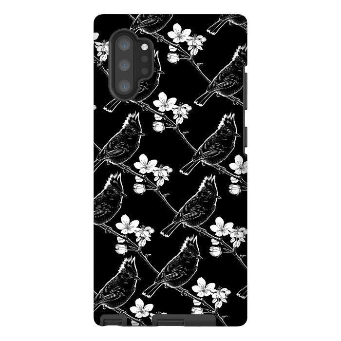 Galaxy Note 10 plus StrongFit Pattern Sparrow by Alberto