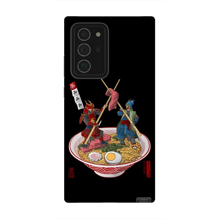 Galaxy Note 20 Ultra StrongFit Ramen samurais by Alberto