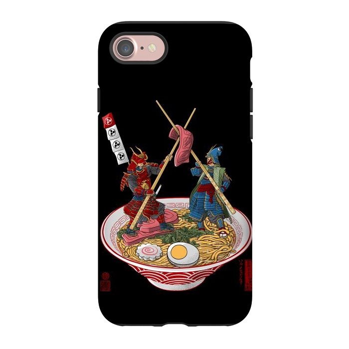iPhone 7 StrongFit Ramen samurais by Alberto