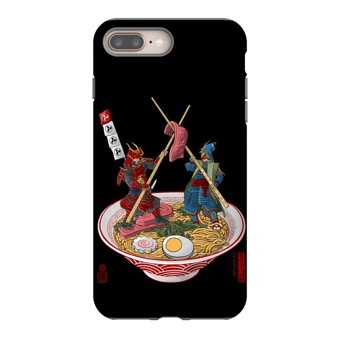iPhone 7 plus StrongFit Ramen samurais by Alberto