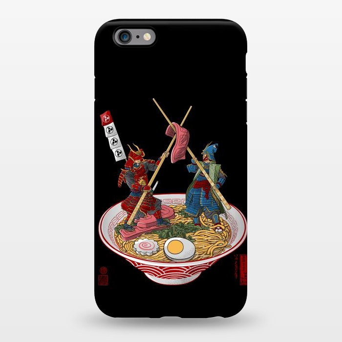 iPhone 6/6s plus StrongFit Ramen samurais by Alberto