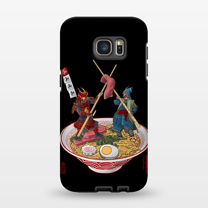Galaxy S7 EDGE StrongFit Ramen samurais by Alberto