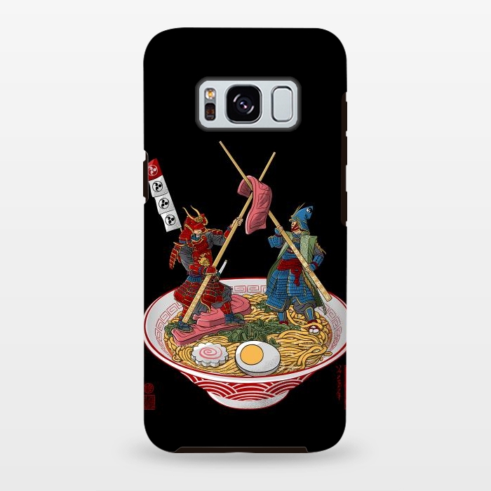 Galaxy S8 plus StrongFit Ramen samurais by Alberto