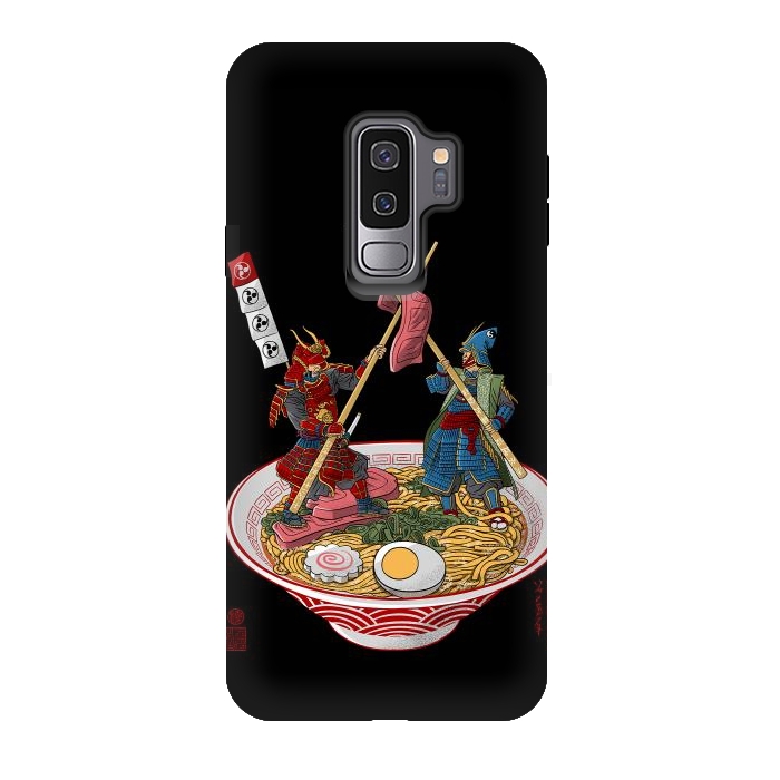 Galaxy S9 plus StrongFit Ramen samurais by Alberto