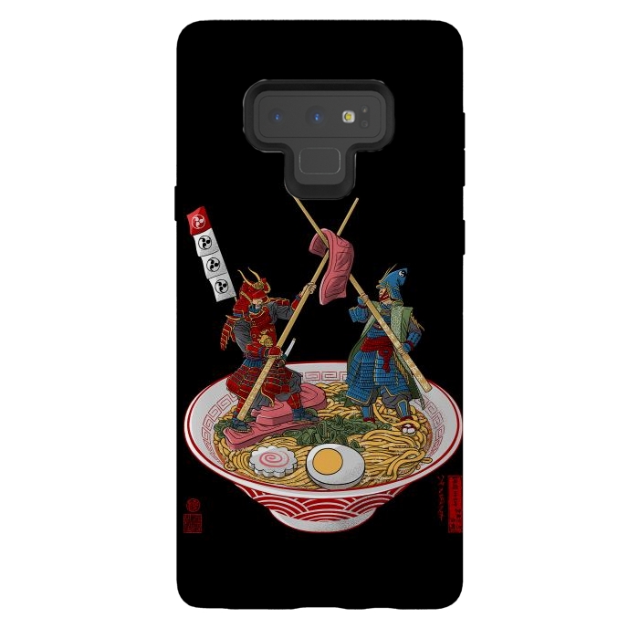 Galaxy Note 9 StrongFit Ramen samurais by Alberto