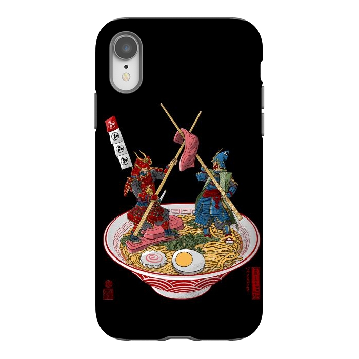 iPhone Xr StrongFit Ramen samurais by Alberto
