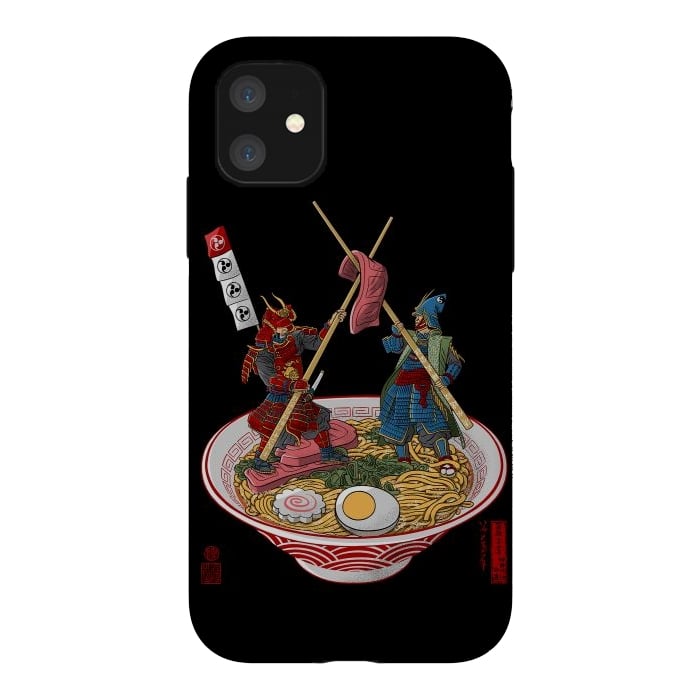 iPhone 11 StrongFit Ramen samurais by Alberto
