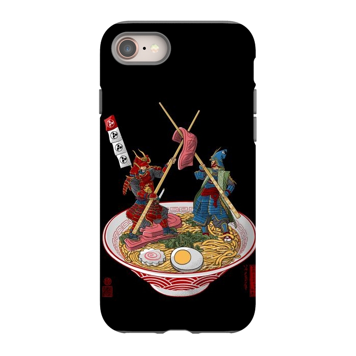 iPhone SE StrongFit Ramen samurais by Alberto