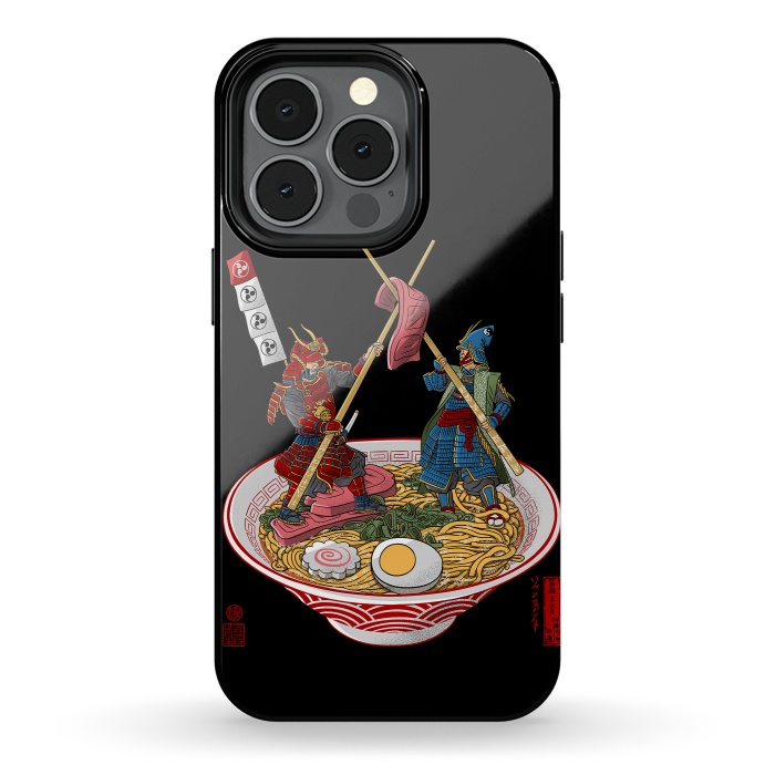 iPhone 13 pro StrongFit Ramen samurais by Alberto