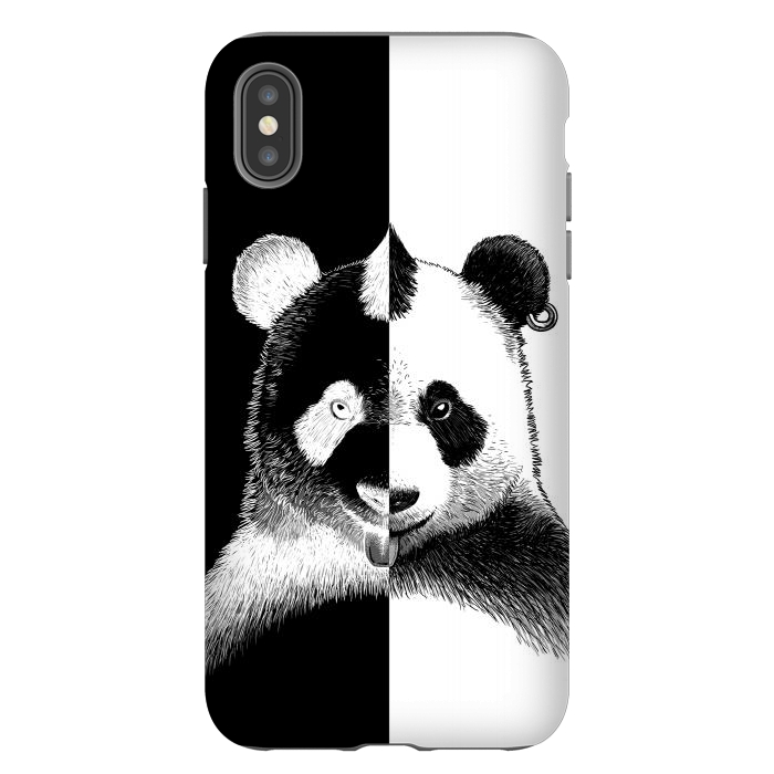iPhone Xs Max StrongFit Panda negative by Alberto
