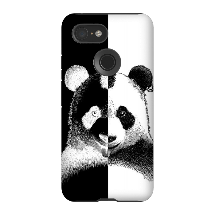 Pixel 3 StrongFit Panda negative by Alberto