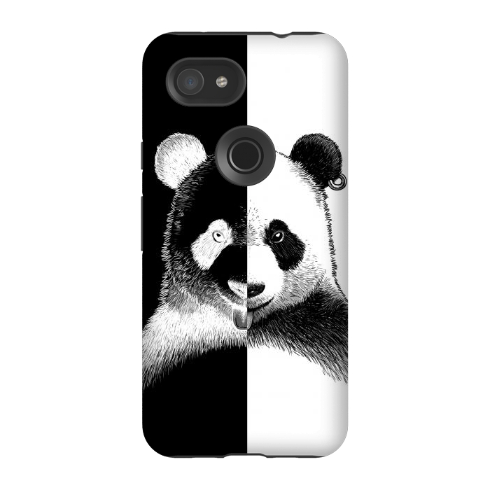 Pixel 3A StrongFit Panda negative by Alberto