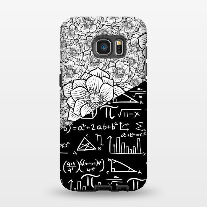 Galaxy S7 EDGE StrongFit Flower and Maths by Alberto