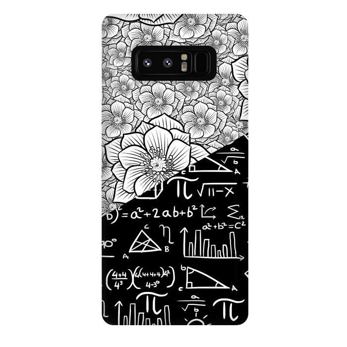 Galaxy Note 8 StrongFit Flower and Maths by Alberto